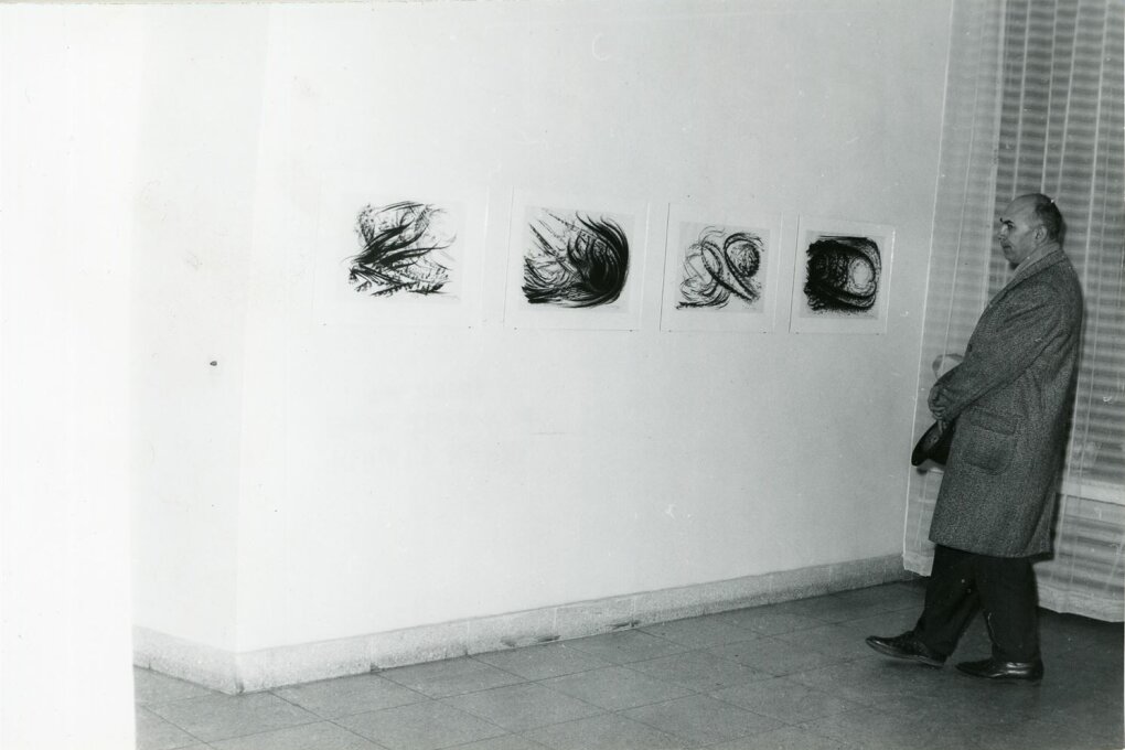 Rudolf Michalik. Černá proti bílé – kresby